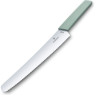 Нож для хлеба Victorinox Swiss Modern, 26 см, зелёный 6.9076.26W44B